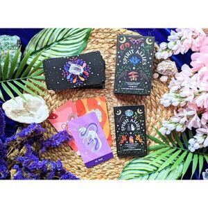 Spirit Allies Oracle 60-Card Deck & Guidebook Intuition Spiritual Crystal Cosmic